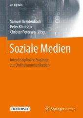 book Soziale Medien: Interdisziplinäre Zugänge zur Onlinekommunikation