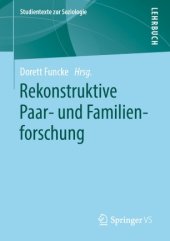 book Rekonstruktive Paar- und Familienforschung