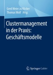 book Clustermanagement in der Praxis: Geschäftsmodelle