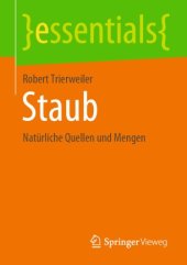 book Staub: Natürliche Quellen und Mengen