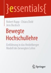 book Bewegte Hochschullehre: Einführung in das Heidelberger Modell der bewegten Lehre