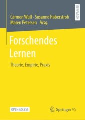 book Forschendes Lernen : Theorie, Empirie, Praxis