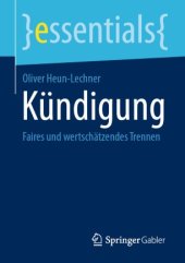 book Kündigung: Faires und wertschätzendes Trennen