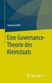 book Eine Governance-Theorie des Kleinstaats