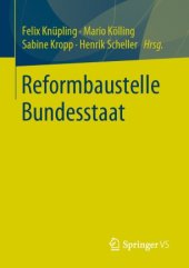 book Reformbaustelle Bundesstaat