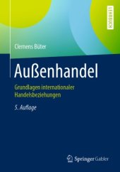 book Außenhandel: Grundlagen internationaler Handelsbeziehungen