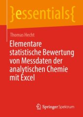 book Elementare statistische Bewertung von Messdaten der analytischen Chemie mit Excel