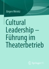 book Cultural Leadership – Führung im Theaterbetrieb