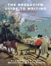 book The Broadview Guide to Writing - Revised Canadian Sixth Edition