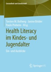 book Health Literacy im Kindes- und Jugendalter: Ein- und Ausblicke