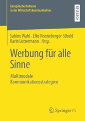 book Werbung für alle Sinne: Multimodale Kommunikationsstrategien