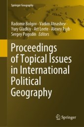 book Proceedings of Topical Issues in International Political Geography