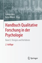 book Handbuch Qualitative Forschung in der Psychologie: Band 2: Designs und Verfahren