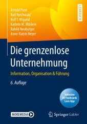 book Die grenzenlose Unternehmung: Information, Organisation & Führung