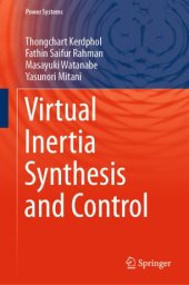 book Virtual Inertia Synthesis and Control