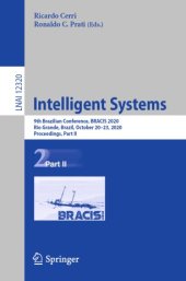 book Intelligent Systems: 9th Brazilian Conference, BRACIS 2020, Rio Grande, Brazil, October 20–23, 2020, Proceedings, Part II