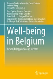 book Well-being in Belgium: Beyond Happiness and Income