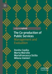 book The Co-production of Public Services: Management and Evaluation