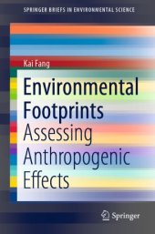 book Environmental Footprints: Assessing Anthropogenic Effects