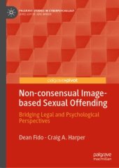 book Non-consensual Image-based Sexual Offending: Bridging Legal and Psychological Perspectives