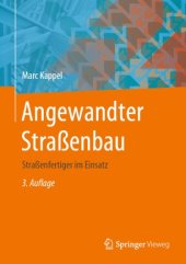 book Angewandter Straßenbau: Straßenfertiger im Einsatz