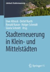 book Stadterneuerung in Klein- und Mittelstädten