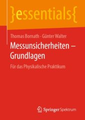 book Messunsicherheiten – Grundlagen: Für das Physikalische Praktikum