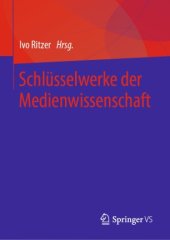 book Schlüsselwerke der Medienwissenschaft