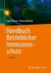 book Handbuch Betrieblicher Immissionsschutz