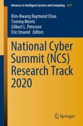 book National Cyber Summit (NCS) Research Track 2020