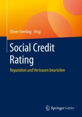 book Social Credit Rating: Reputation und Vertrauen beurteilen