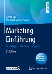 book Marketing-Einführung: Grundlagen - Überblick - Beispiele