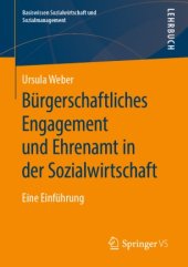 book Bürgerschaftliches Engagement und Ehrenamt in der Sozialwirtschaft: Eine Einführung