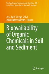 book Bioavailability of Organic Chemicals in Soil and Sediment