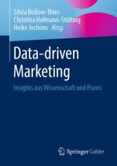 book Data-driven Marketing: Insights aus Wissenschaft und Praxis