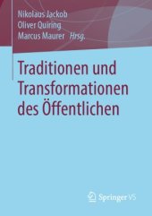 book Traditionen und Transformationen des Öffentlichen