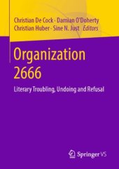 book Organization 2666: Literary Troubling, Undoing and Refusal