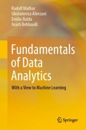 book Fundamentals of Data Analytics : With a View to Machine Learning