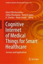 book Cognitive Internet of Medical Things for Smart Healthcare: Services and Applications