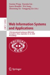 book Web Information Systems and Applications: 17th International Conference, WISA 2020, Guangzhou, China, September 23–25, 2020, Proceedings