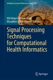 book Signal Processing Techniques for Computational Health Informatics