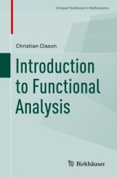 book Introduction to Functional Analysis