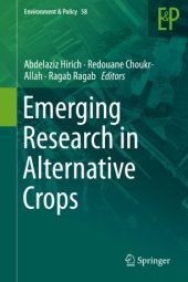 book Emerging Research in Alternative Crops