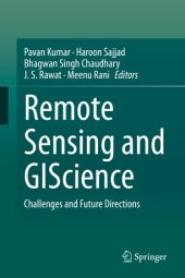 book Remote Sensing and GIScience : Challenges and Future Directions