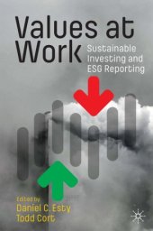 book Values at Work: Sustainable Investing and ESG Reporting