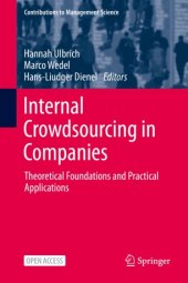 book Internal Crowdsourcing in Companies: Theoretical Foundations and Practical Applications