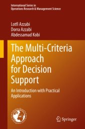 book The Multi-Criteria Approach for Decision Support: An Introduction with Practical Applications