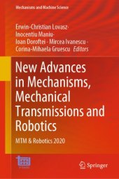 book New Advances in Mechanisms, Mechanical Transmissions and Robotics : MTM & Robotics 2020