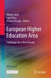 book European Higher Education Area: Challenges for a New Decade