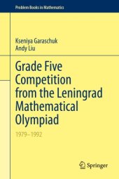 book Grade Five Competition from the Leningrad Mathematical Olympiad: 1979–1992